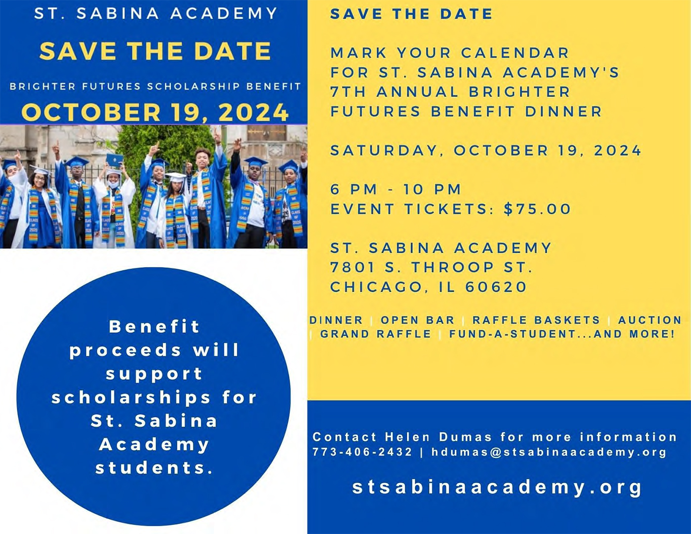 St. Sabina Brighter Futures Benefit 